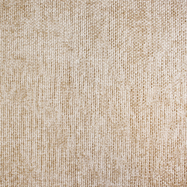 Tungt chenille-gardinstof med rustik struktur — hørbeige, stofprøve