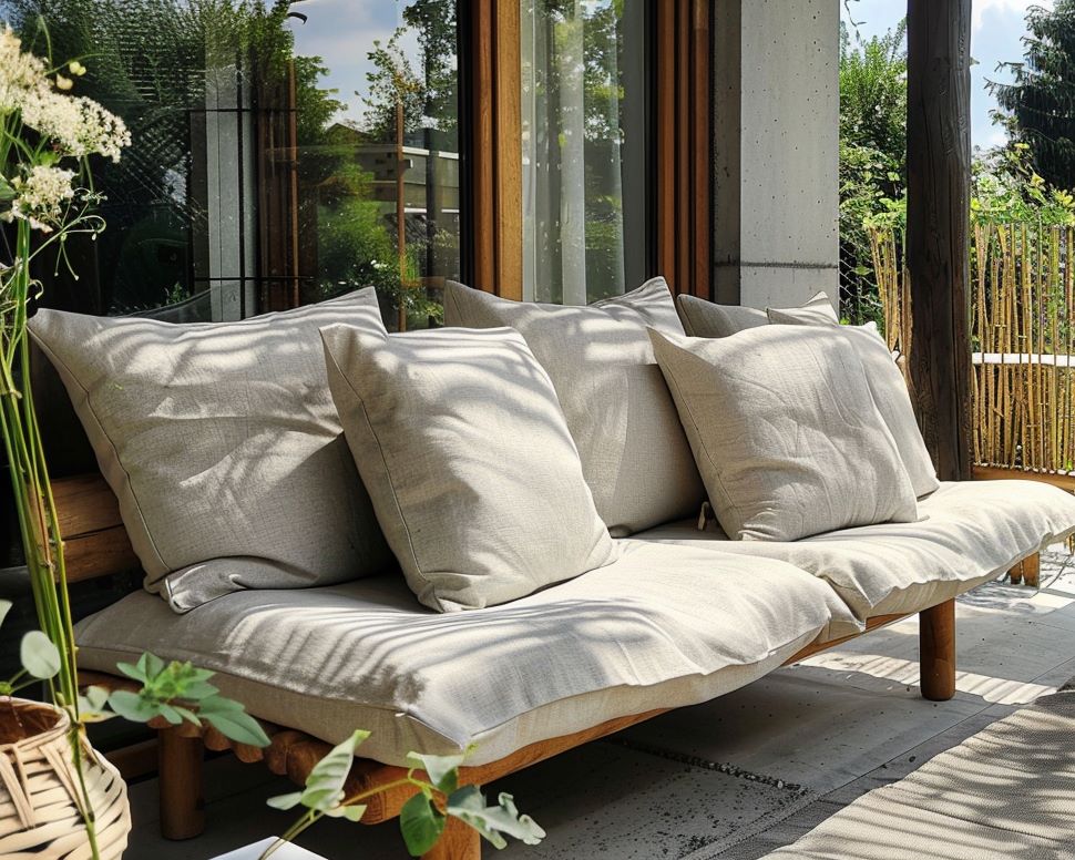 BRUN BOMULDSCANVAS – TÆTVÆVET 350 g/m², OEKO-TEX