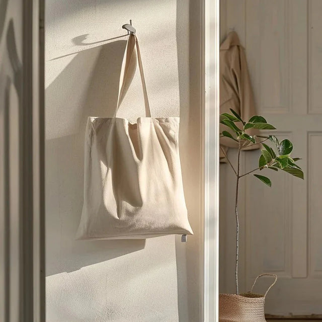 BRUN BOMULDSCANVAS – TÆTVÆVET 350 g/m², OEKO-TEX