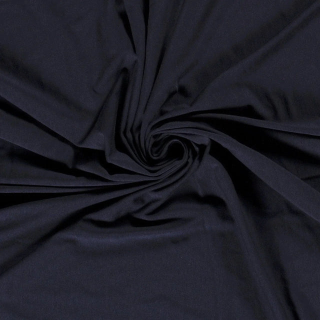 Garn & Metervarer Jersey BAMBUS JERSEY NAVY