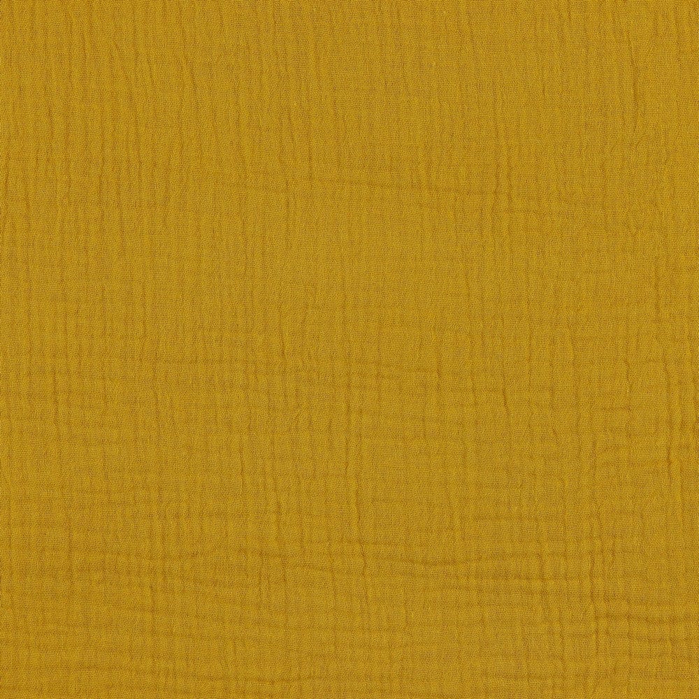 Garn & Metervarer Økologisk Musselin / Double Gauze KARRYGUL ØKOLOGISK MUSSELIN / DOUBLE GAUZE