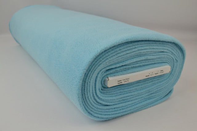AQUA BLÅ POLAR FLEECE – ANTI-PILLING, VARM & LET