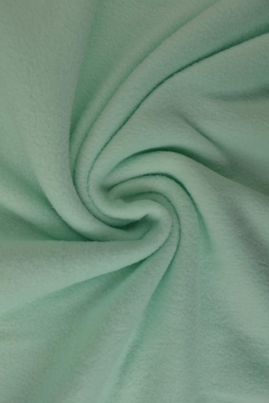 LYS MINTGRØN POLAR FLEECE – ANTI-PILLING, VARM & LET