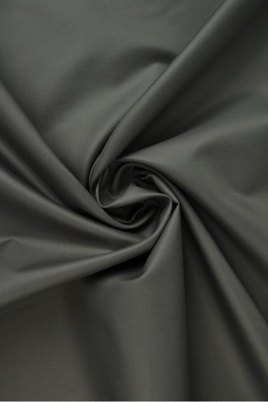 MØRKEGRÅ LET VANDTÆT POLYESTER – SLIDSTÆRK & HURTIGTØRRENDE