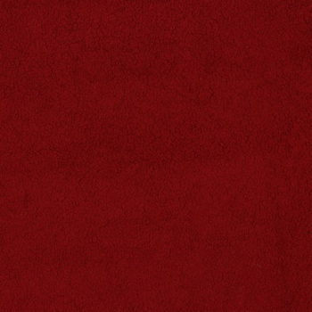 KIRSEBÆR RØD SHERPA BOMULDFLEECE – 90% BOMULD & OEKO-TEX