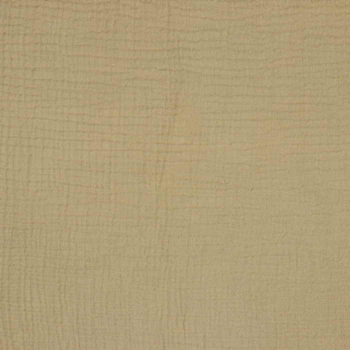 TAUPE TRIPLE GAUZE ØKOLOGISK MUSSELIN – BLØD & ÅNDBAR