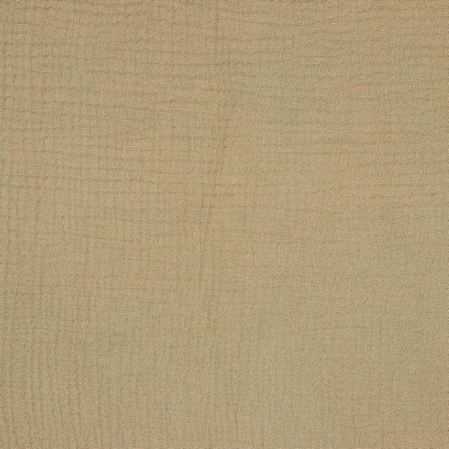 TAUPE TRIPLE GAUZE ØKOLOGISK MUSSELIN – BLØD & ÅNDBAR
