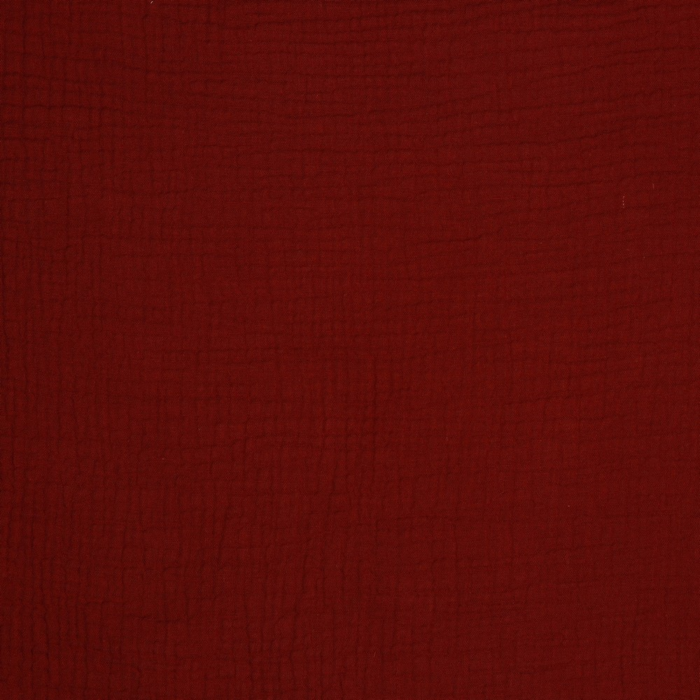 BORDEAUX DOUBLE GAUZE ØKOLOGISK MUSSELIN – BLØD OG ÅNDBAR