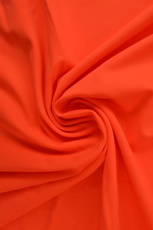NEON ORANGE LYCRA – 4-VEJS STRÆK & HURTIGTØRRENDE