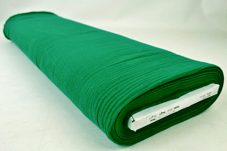 GRØN DOUBLE GAUZE MUSSELIN – BLØD & ÅNDBAR