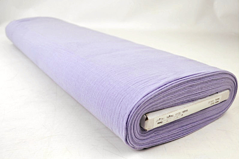LAVENDEL DOUBLE GAUZE MUSSELIN – BLØD & ÅNDBAR