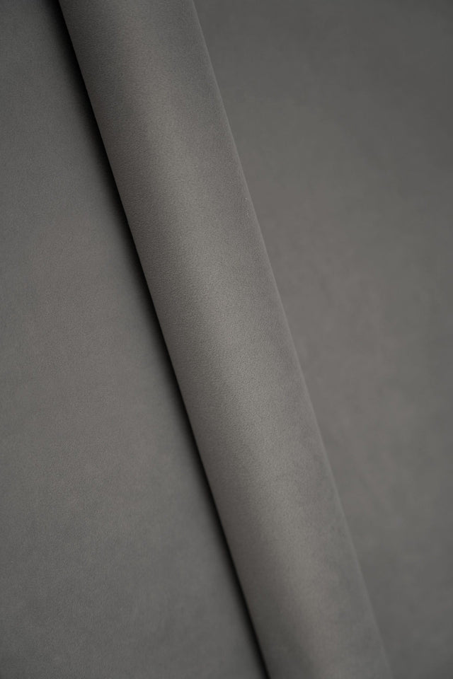 NEUTRAL STENGRÅ SMART VELVET MØBELVELOUR – SLIDSTÆRK & PETPROOF