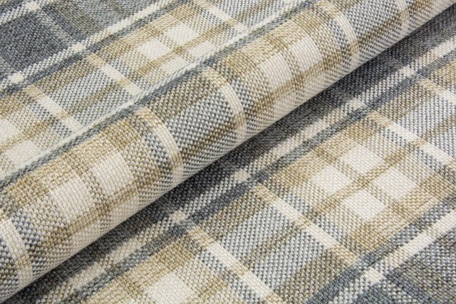 RØD-SORT SKOTSKTERN TARTAN MØBELSTOF – SKOTSKTERNET & ØKO-TEX