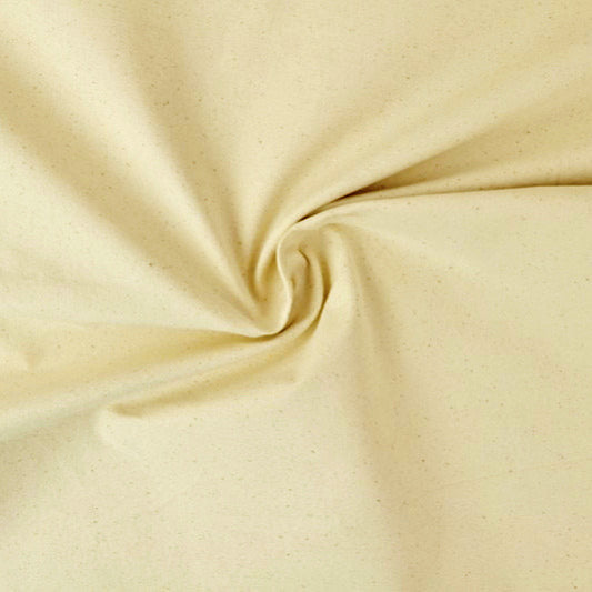 UBLEGET FASTVÆVET CANVASSTOF AF BOMULD - 270 G/M2