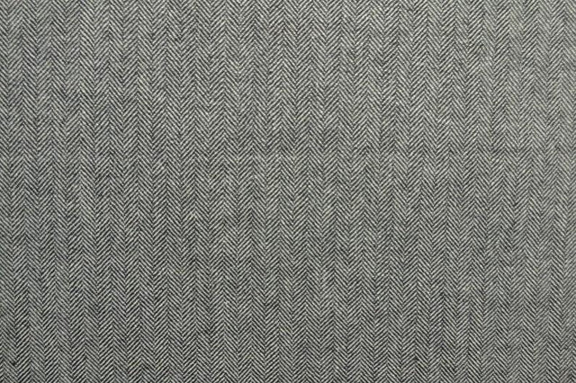 HVID OG SORT TWEED MED SILDEBENSMØNSTER