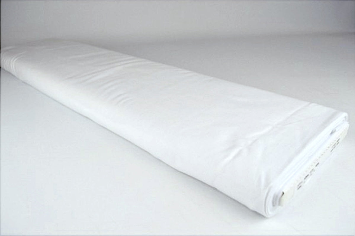 HVID BOMULDS-VOILE – LET, LUFTIG & SEMI-TRANSPARENT