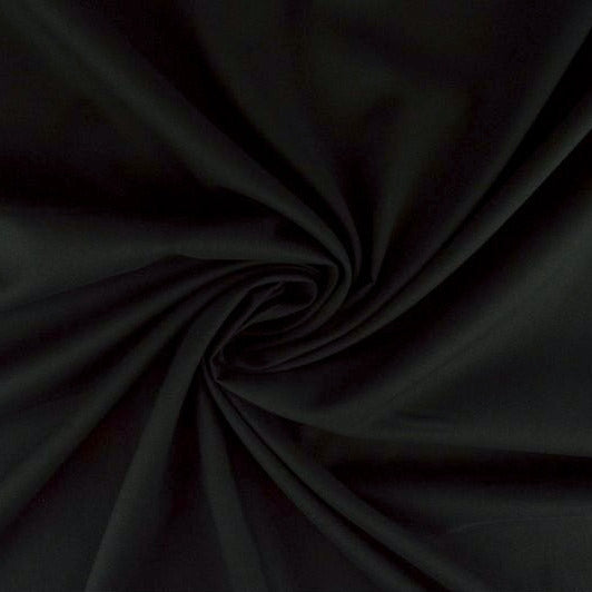 SORT BOMULDS-VOILE – LET, LUFTIG & SEMI-TRANSPARENT