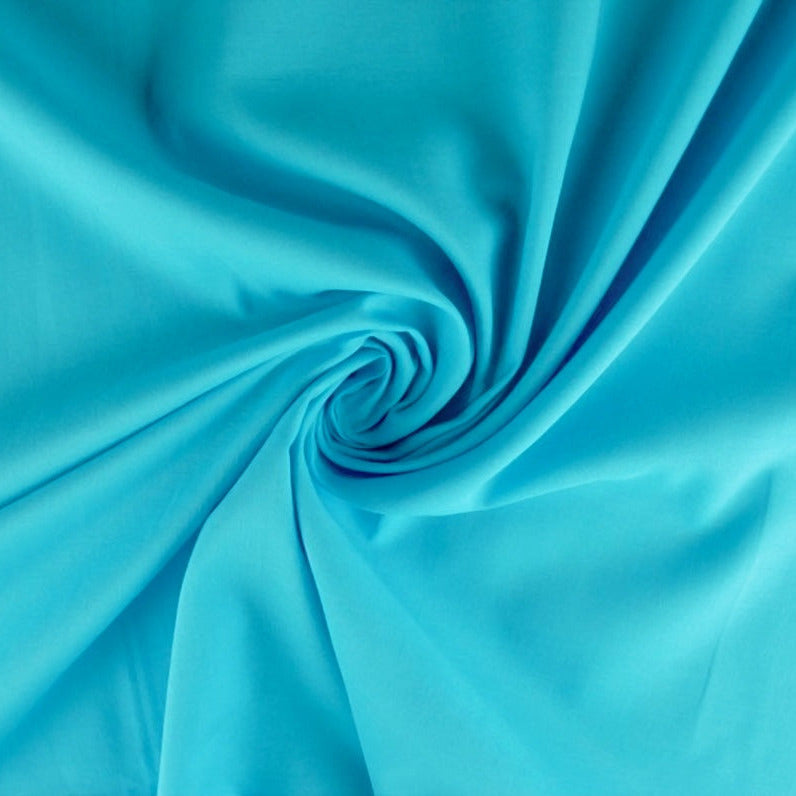 AQUA BOMULDS-VOILE – LET, LUFTIG & SEMI-TRANSPARENT