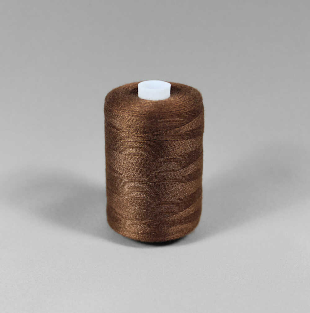 BRUN STARK SYTRÅD I POLYESTER