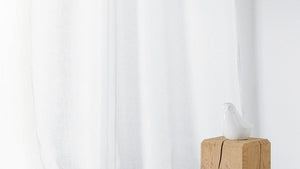 BRANDHÆMMENDE NATUREL GARDINSTOF