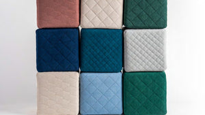 Uttario Velvet 3D quiltet