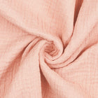 LYS ROSADOUBLE GAUZE ØKOLOGISK MUSSELIN