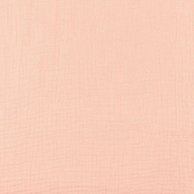 LYS ROSADOUBLE GAUZE ØKOLOGISK MUSSELIN – BLØD OG ÅNDBAR