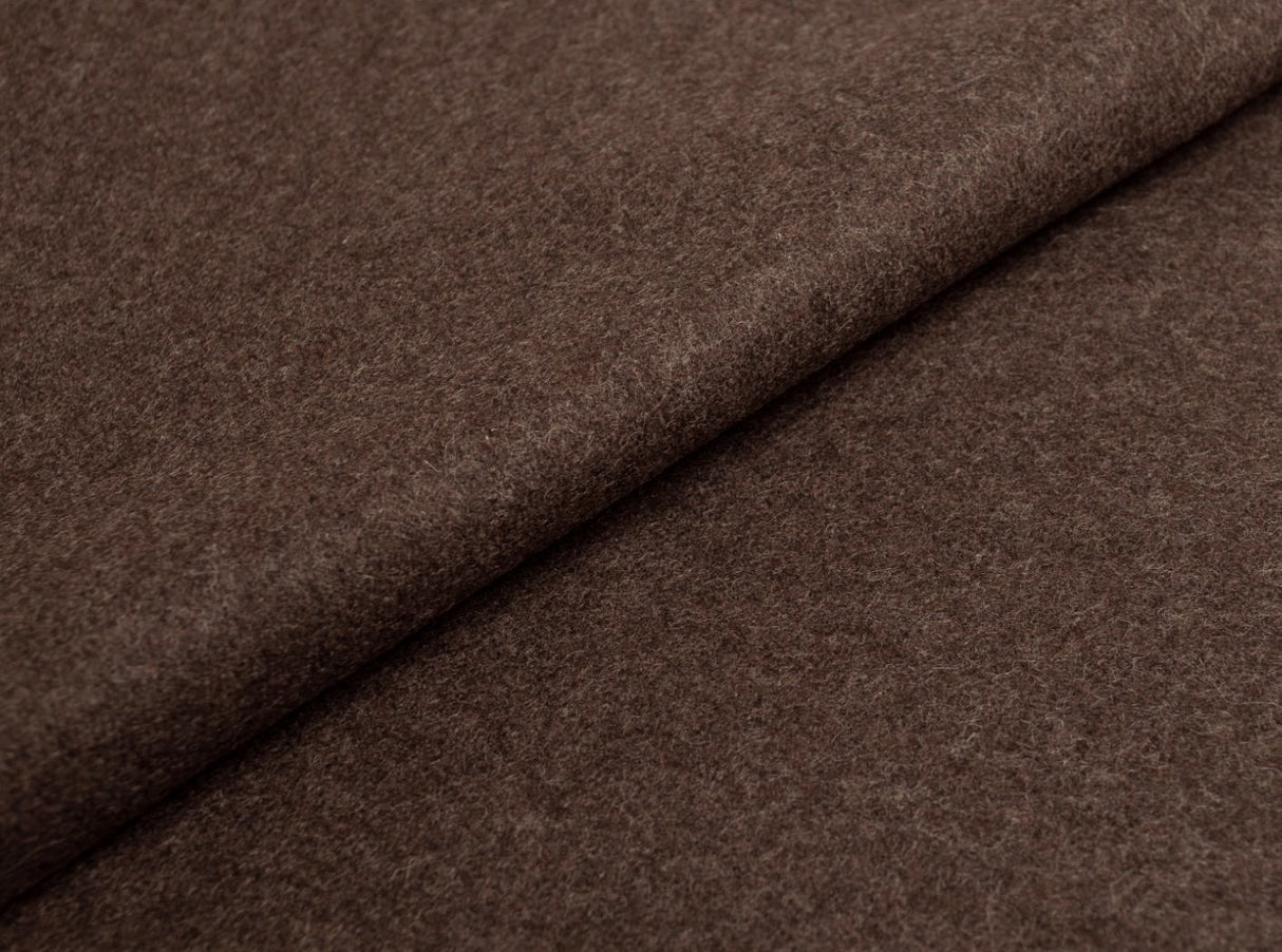 WOOLY UPHOLSTERY - BROWN