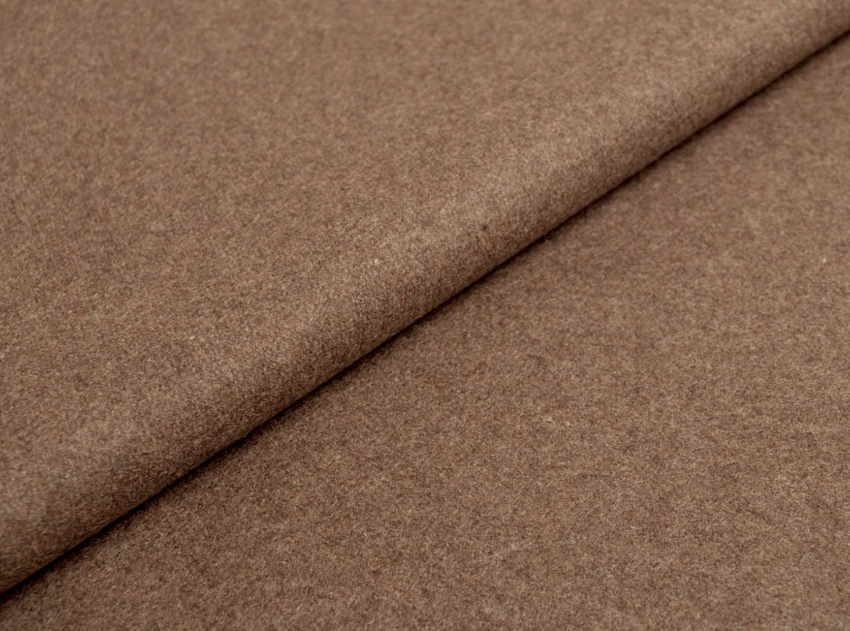 WOOLY UPHOLSTERY - LIGHT BROWN