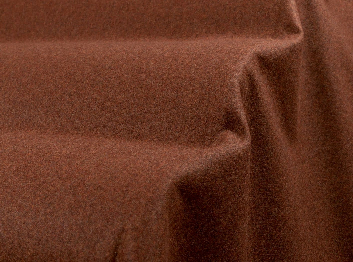 WOOLY UPHOLSTERY - RUST