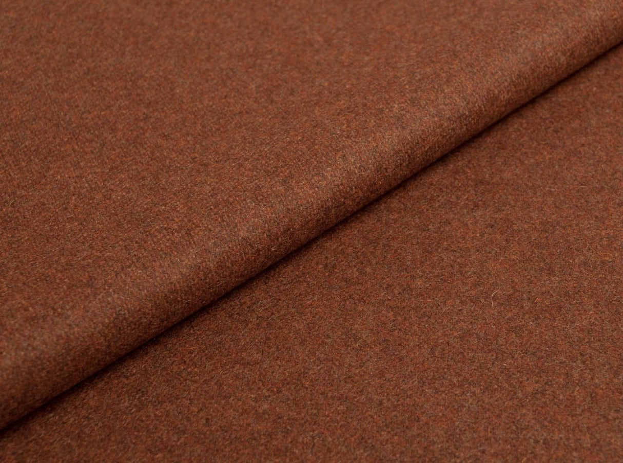 WOOLY UPHOLSTERY - RUST