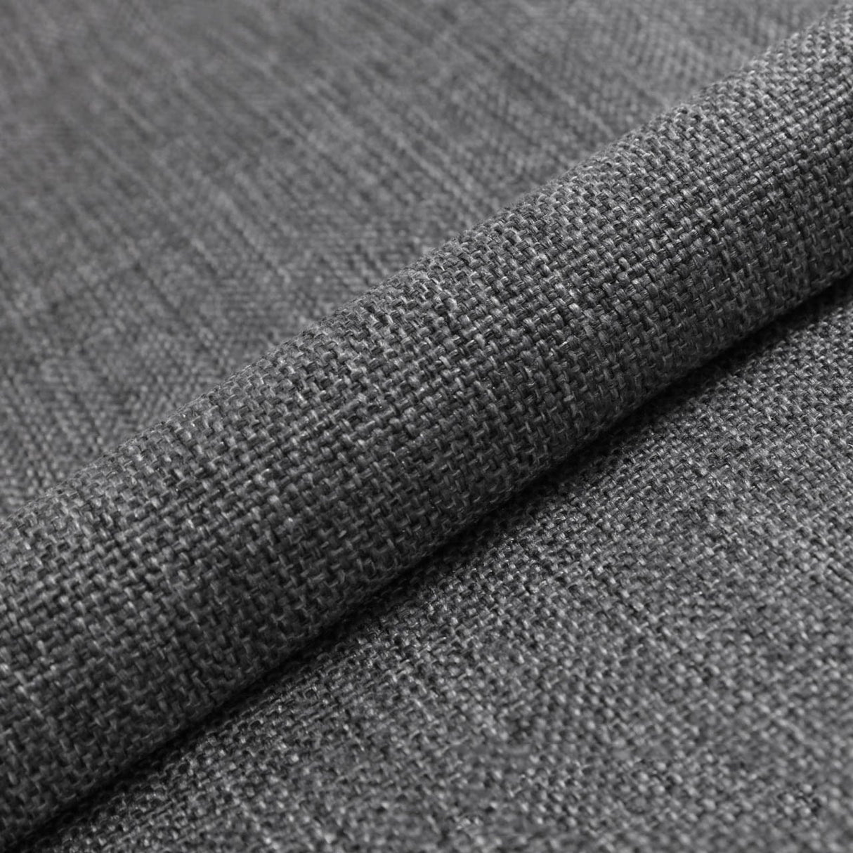 JERNGRÅ ANDRE MØBELSTOF – MELERET VÆVNING