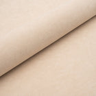 BEIGE TYK MAT VELOUR MØBELSTOF MED FLEECEBAGSIDE