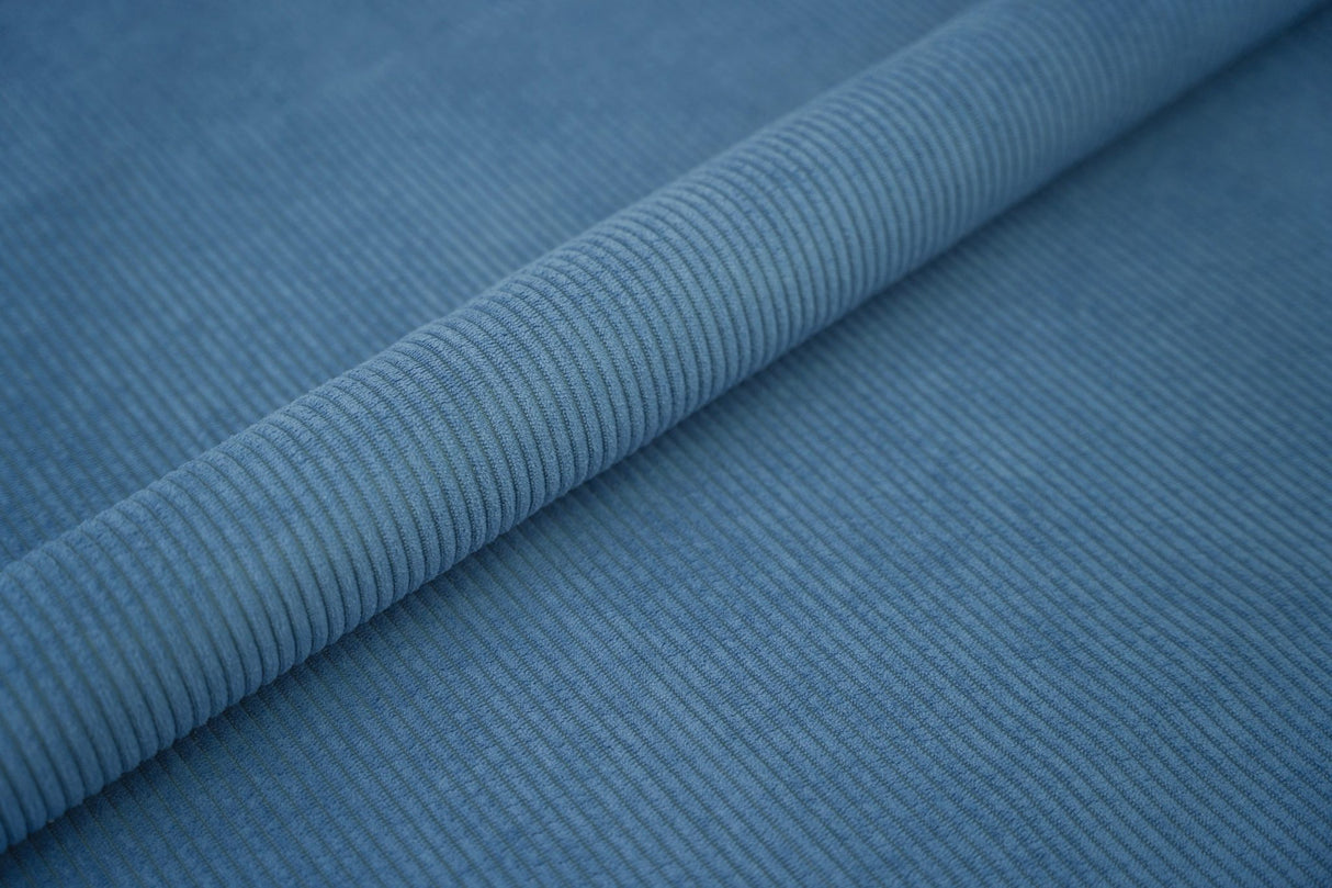 CORD UPHOLSTERY - FADED BLUE