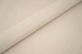 LYS BEIGE FLØJL MØBELSTOF – 5 MM JERNBANEFØJL