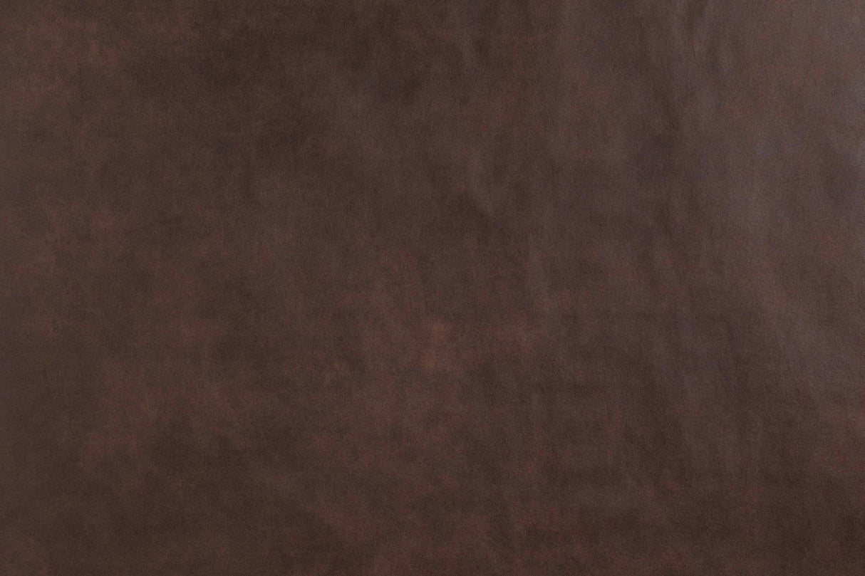 CHOKOLADEBRUN BIZON MØBELSTOF – LÆDERLOOK & BRANDHÆMMENDE