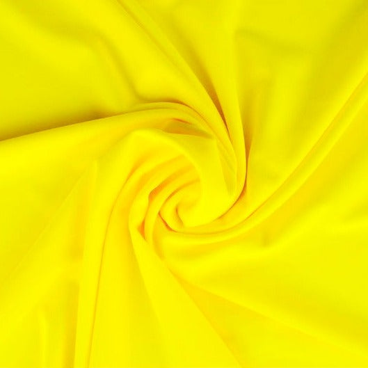 NEON GUL LYCRA – 4-VEJS STRÆK & HURTIGTØRRENDE