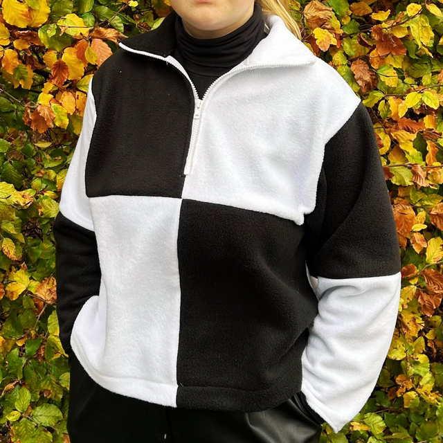 AQUA BLÅ POLAR FLEECE – ANTI-PILLING, VARM & LET