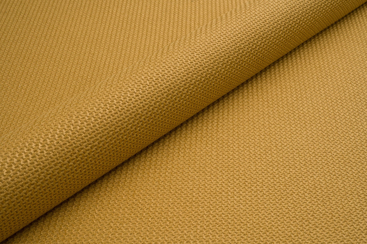 KARRYGUL BRAID MØBELSTOF – TYK FLETVÆV