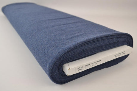 MØRK JEANS MELANGE BOMULDSJERSEY – NATURLIG, ÅNDBAR & STRÆKBAR