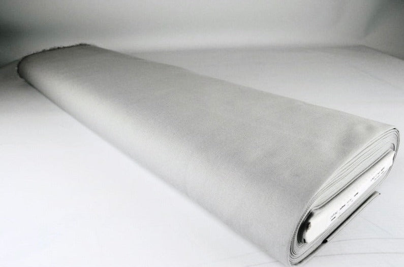 SØLVGRÅ BOMULDSTWILL – KRAFTIG & FORMSTABIL