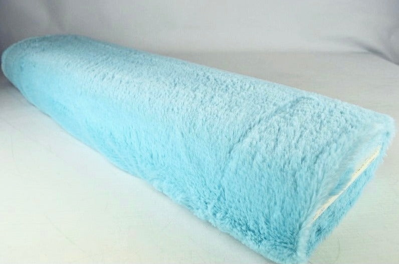 LYSEBLÅ BLØD PLYS – 10 MM LUV & ENVEJS STRÆK