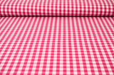 PINK 6,5 MM GINGHAM TERN – OEKO-TEX BOMULD, LET & ÅNDBAR