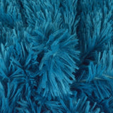 PETROLEUMSBLÅ LANGHÅRET PLYS – 30 MM LUV & ENVEJS STRÆK