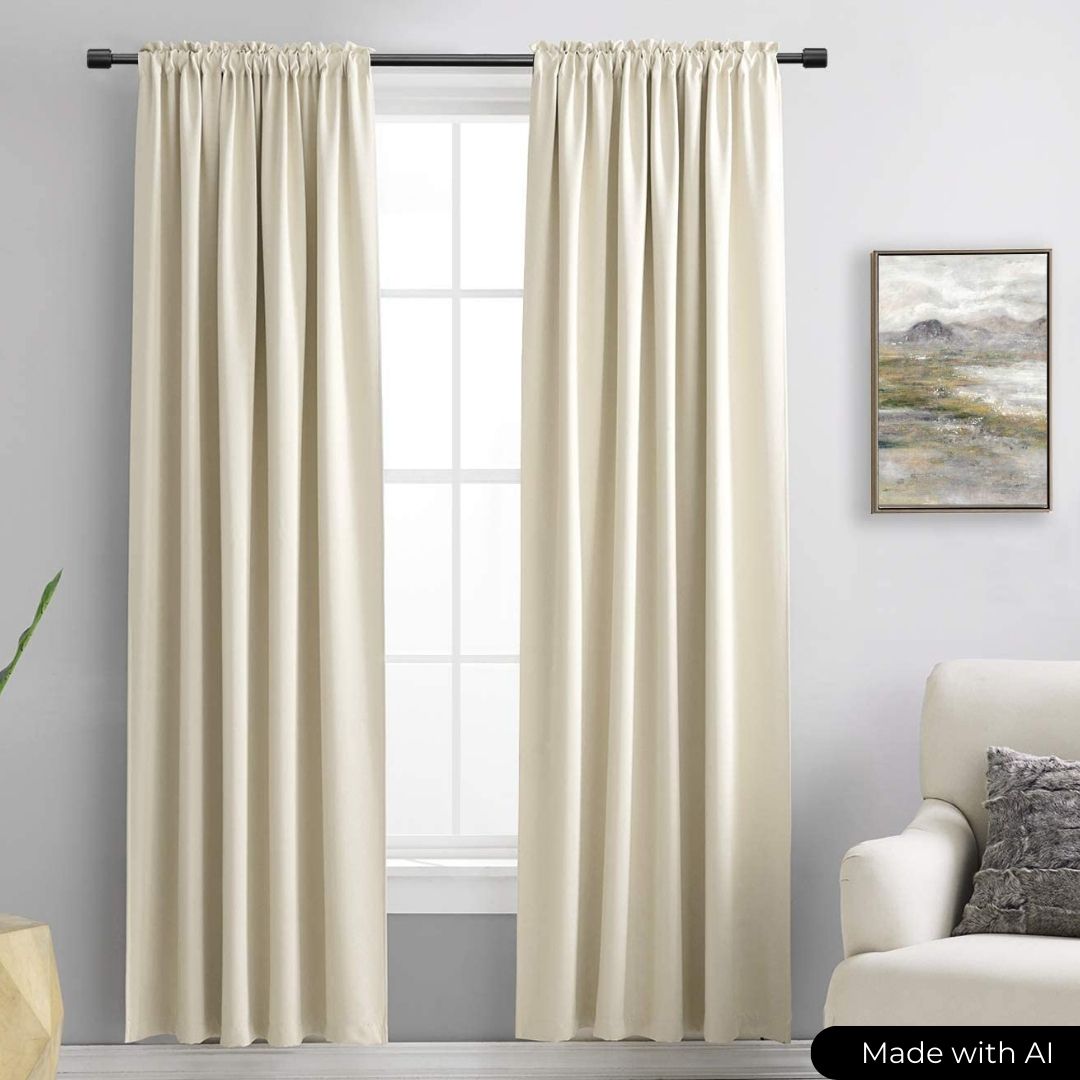 SØLVGRÅ MØRKLÆGNINGSSTOF – 3-LAGS GARDINSTOF