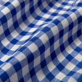 NAVY 6,5 MM GINGHAM STRIBER – OEKO-TEX BOMULD, LET & ÅNDBAR