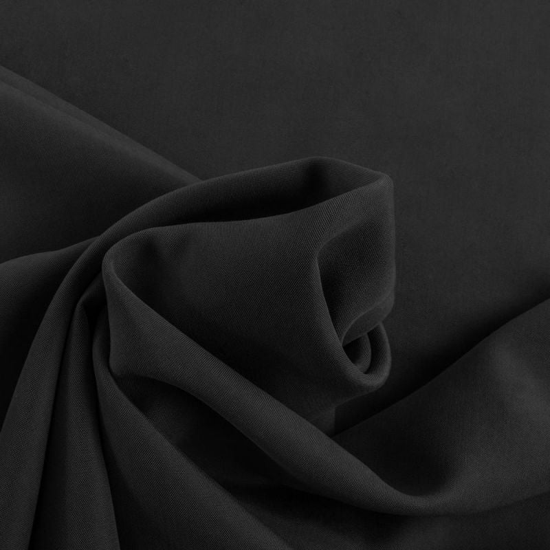 SORT TENCEL™ MODAL – FASTVÆVET, BLØD & ÅNDBAR METERVARE