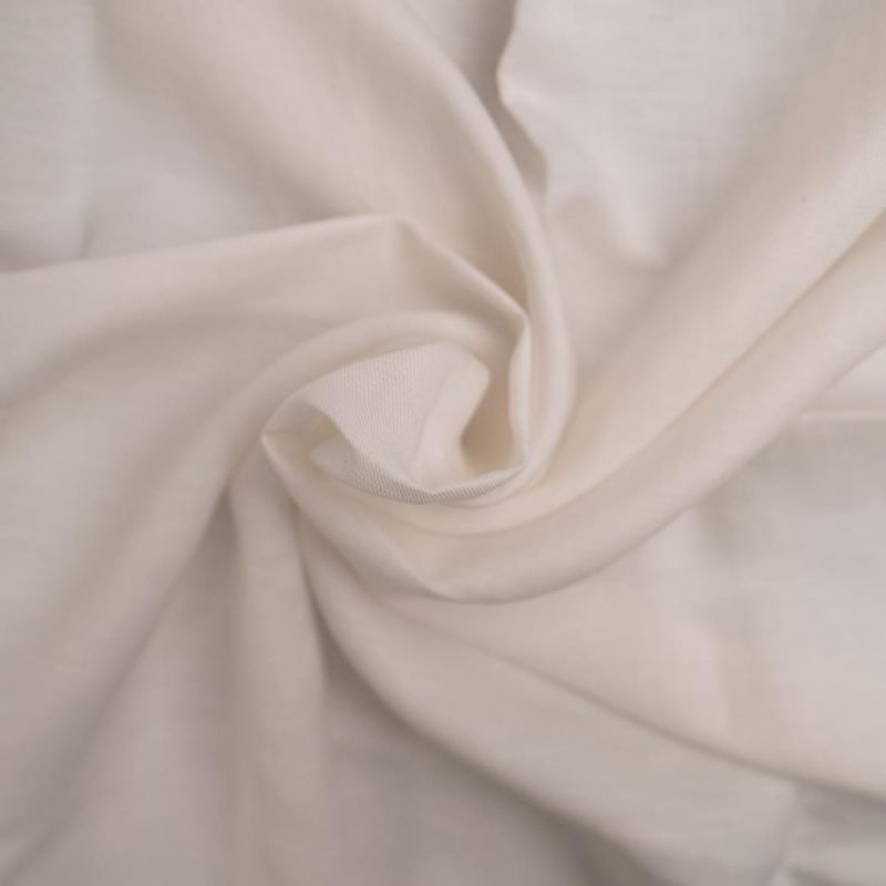 HVID TENCELLINO (TENCEL™/HØR) – BLØD TWILLVÆVNING & ÅNDBAR KOMFORT