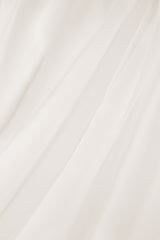 BRANDHÆMMENDE SEMI-TRANSPARENT VOILE TIL GARDINER (420 CM) - ECRU