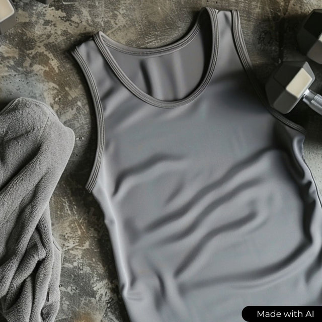 BLÅ LYCRA – 4-VEJS STRÆK & HURTIGTØRRENDE